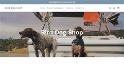 Desktop Screenshot of birddogshop.com
